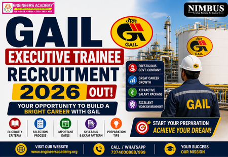 GAIL Executive Trainee Recruitment 2026 Out: Check, Eligibility, Apply Online, Salary & More