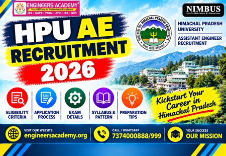 HPU AE Recruitment 2026: Check Notification, Vacancies, Apply Online & More