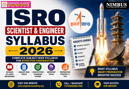 ISRO Scientist Engineer Syllabus 2026