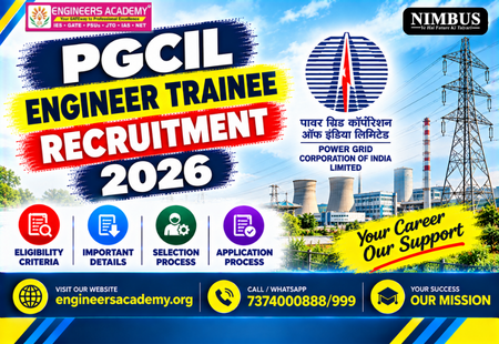 PGCIL Engineer Trainee Recruitment 2026