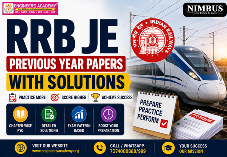 RRB JE Previous Year Papers with Solutions | Engineers Academy