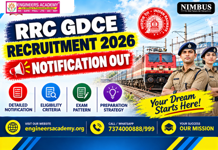 RRC GDCE Recruitment 2026 Notification Out, Check Vacancy, Apply Online for 1465 Technician, JE, DMS, & More