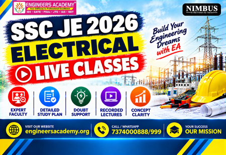 SSC JE 2026 Electrical live Classes