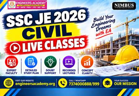 SSC JE 2026 civil live Classes