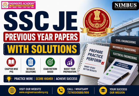 SSC JE Previous Year Papers with Solutions | Engineers Academy