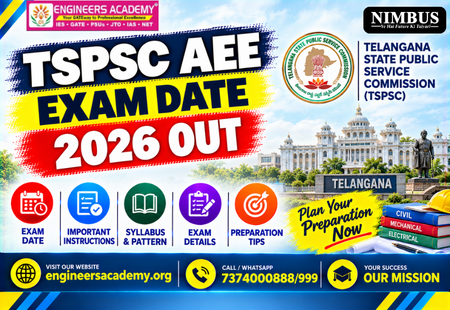 TSPSC AEE Exam Date 2026