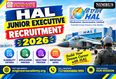 HAL Junior Executive Recruitment 2026, Notification, Vacancy, Eligibility, Apply Online, Selection Process & More