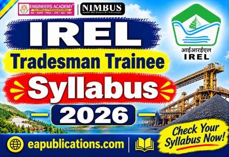 IREL Tradesman Trainee Syllabus 2026