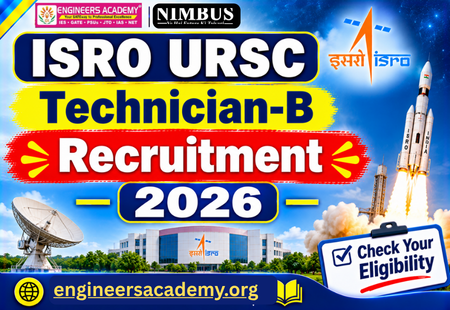 ISRO URSC Technician - B Recruitment 2026