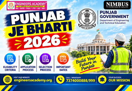 PSSSB JE Recruitment 2026 Out: Application Reopened for 262 Junior Engineer Vacancies