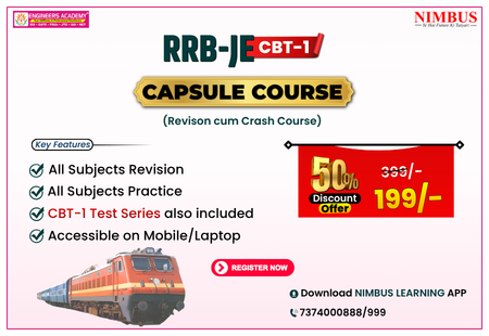 RRB JE CBT 1 Capsule Course