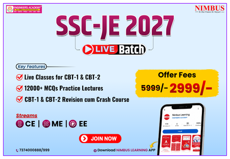 SSC JE 27 Live Batch