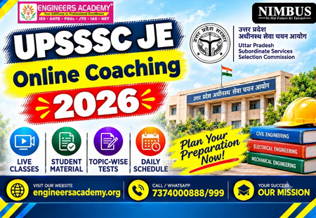 UPSSC JE Online Coaching 2026