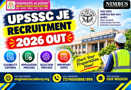 UPSSSC JE Recruitment 2026
