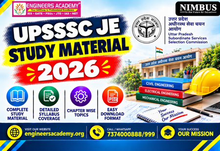 UPSSSC JE Study Materials 2026