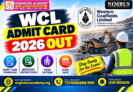 WCL Admit Card 2026 Out: Download Hall Ticket for Mining Sirdar & Assistant Foreman Posts