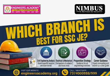 Which branch is best for SSC JE?